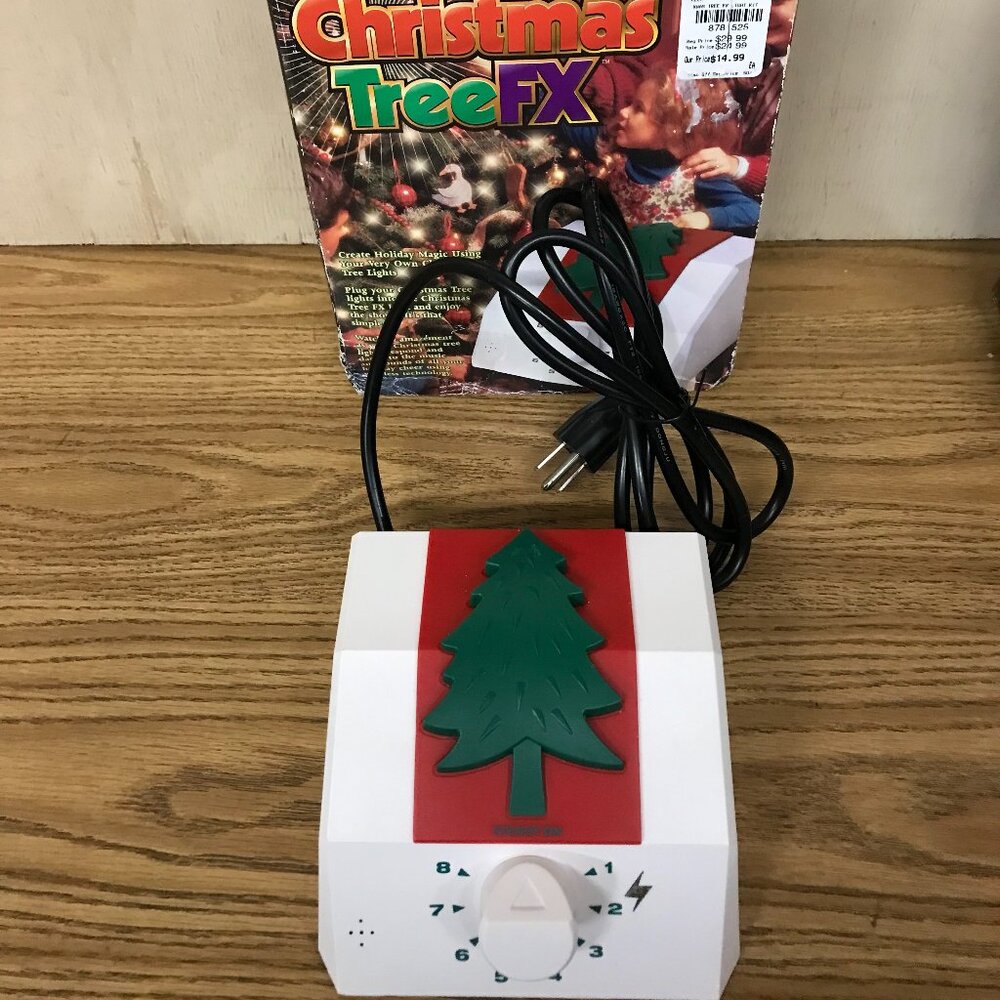 Christmas Tree FX Light Show Box Music Light Show Holiday Magic Lights Unit